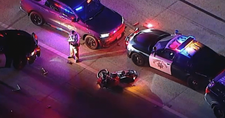 5 freeway motorcycle accident