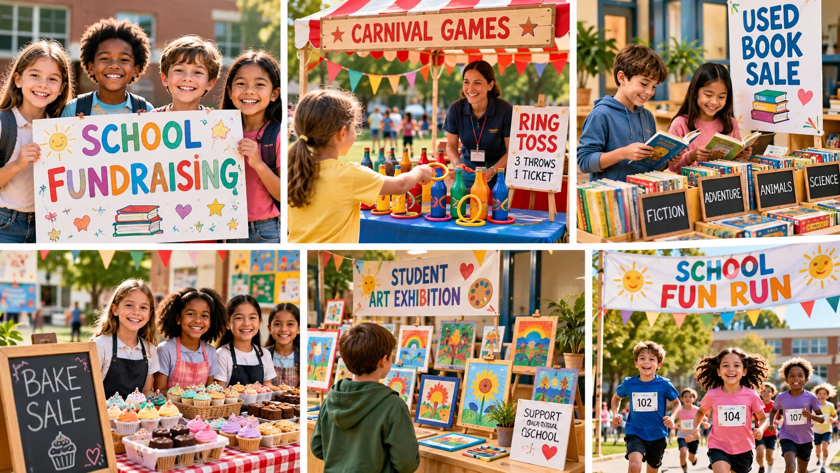 11 Fun School Fundraising Ideas for Teachers & Students